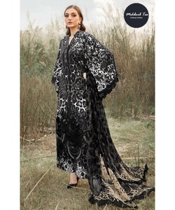 Stylish Islamic Clothing Women Abaya in Saudi Arabia Fashion with Long Formal <b>Kaftan</b> <b>Dress</b> and Beautiful Hijab Dupatta Set - Product Image 3