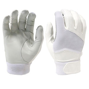 Gants de frappe de baseball en coton biologique 100 % de haute qualité, confortables et personnalisés pour adultes, pour le softball en extérieur (vente en gros) - Product Image 1