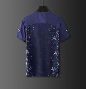 2023 camisetas de compresión de fibra de algodón/bambú transpirables más vendidas para hombres camisas deportivas de punto hechas de poliéster - Product Image 6