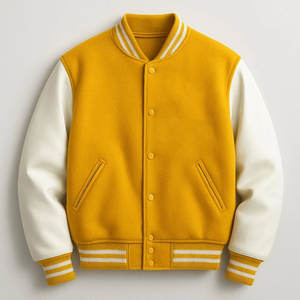 Dernier style de veste de baseball pour hommes, vente en gros de vestes de baseball, vestes de baseball de la meilleure qualité - Product Image 1