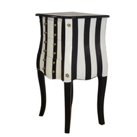 Table de chevet de style provincial français, lampe de chevet antique italienne, en bois d'acajou, pour l'ameublement de la maison européenne
