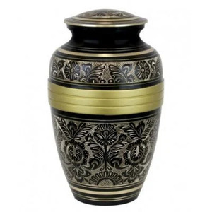 Violet et blanc avec urnes de crémation en aluminium urne en métal de style ruban avec effet d'étincelle pour le stockage des cendres humaines - Product Image 6