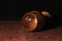 Mug en bois élégant et traditionnel, écologique, tailles et logo personnalisés, origine indienne, décoration intérieure, artisanat du bois pour café/thé/bière/eau