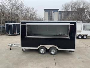 Small Standard Concession Food Truck for Restaurants Featuring Mobile Bar Functionality for Fruit <b>Water</b> Wheat-Based Foods. - Product Image 5