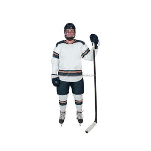 Uniformes de hockey sobre hielo con impresión de logotipo personalizado al mejor precio para hombres, conjunto de tallas para adultos, ropa de Equipo de Servicio OEM - Product Image 1