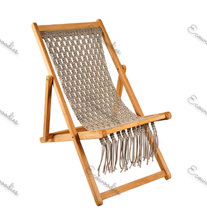 ขายร้อนเฟอร์นิเจอร์ไม้ไผ่เก้าอี้พักผ่อนรีสอร์ทโรงแรมสวนสระว่ายน้ำลานเตียงอาบแดดเก้าอี้ชายหาดกลางแจ้ง - Product Image 5