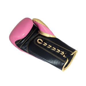 Gants de boxe professionnels d'entraînement de combat en gros avec conception personnalisée en cuir de vachette original accepter Logo OEM privé - Product Image 3