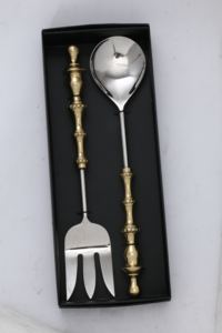 Ensemble de couverts royaux de meilleure qualité Ensemble de couverts à finition argentée en acier inoxydable pour cadeaux de la plus haute qualité - Product Image 5