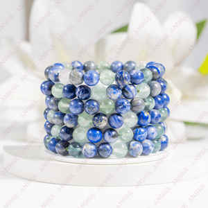 Superb Attractive VIRGO Zodiac <b>Bracelet</b> Crystal Gemstone <b>Beaded</b> <b>Bracelet</b> for Men Women | Horoscope Inspired Jewelry Wholesale - Product Image 1