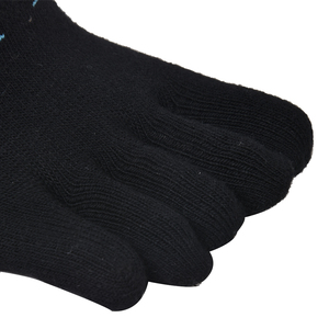 Calcetines de compresión transpirables para hombres y mujeres Calcetines deportivos atléticos negros con soporte de arco y control de humedad - Product Image 5