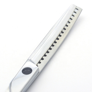 Tijeras de adelgazamiento curvas para el cuidado de mascotas de acero inoxidable de alta calidad 6,5 pulgadas - Product Image 4