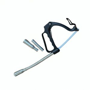 Pistola de bolas de acero inoxidable para ganado, bolo para animales grandes, instrumentos veterinarios, empujador de píldoras, aplicadores de bolo para ternero de oveja - Product Image 3