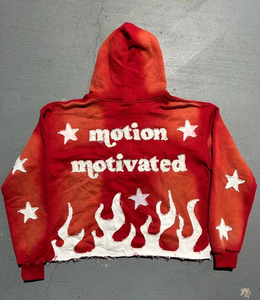 Custom Sun Faded Crop Hoodie Streetwear Low MOQ Fashion Wear Distress Sudadera con capucha bordada Unisex Hip Hop Hoodies Made In Pakistan - Product Image 4