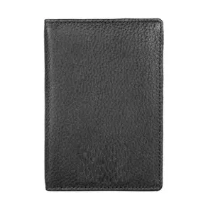 Elegant Looking Pure Leather Passport Wallet with Boarding Pass Slot for Unisex from Indian Supplier