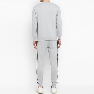 ชุดออกกำลังกายผ้าฝ้าย100% ใส่สบายน้ำหนักเบาแห้งเร็วชุดออกกำลังกายสำหรับฤดูหนาวระดับพรีเมี่ยมสำหรับผู้ชาย - Product Image 4