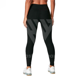 High Waist Plus Size Fitness Wear Solid <b>Pattern</b> <b>Leggings</b> Custom Design Digital Printing Workout Sports <b>Leggings</b> - Product Image 2