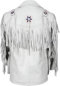 Otoño Invierno desgaste hombres tradicional vaquero mejor calidad Original hombres chaquetas de cuero occidental - Product Image 2