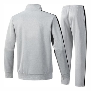 Comfortable Fit Long Sleeve Streetwear Style Skinny Solid Breathable Fleece Winter Tracksuit <b>Low</b> Price High Quality Unisex - Product Image 6