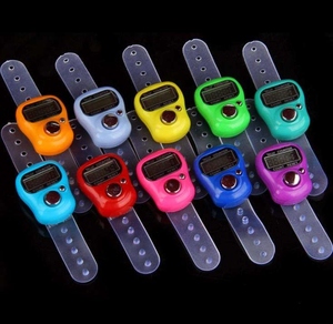 Compteur numérique compact à écran LCD Tasbih Silent Click Perles islamiques de haute précision Ring Tracker Batterie rechargeable - Product Image 2