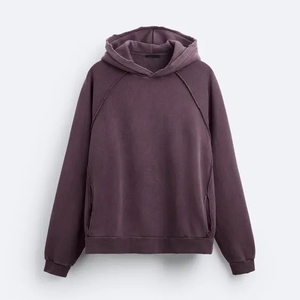 Best Selling Winter Windbreaker Tracksuit Unisex Custom Logo Joggers Hoodie Sweatpants Two Piece Sportswear Streetwear Solid - Product Image 5