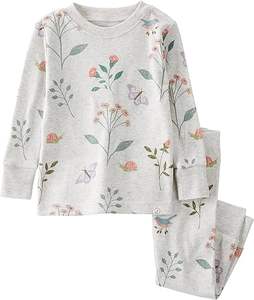 Pijama de pie convertible para bebé durmiente de bambú ecológico con empuñaduras - Product Image 1