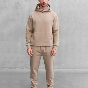 Conjuntos Deportivos Casuales de Invierno para Hombre, Tallas Grandes, Ropa Deportiva Atlética, 100% Algodón, Transpirable, Resistente al Viento, Elástico en Cuatro Direcciones - Product Image 6