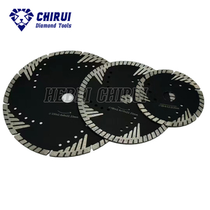 Vendita all'ingrosso durevole 9 pollici 230mm segmentato diamante lama disco da taglio per granito calcestruzzo - Product Image 1