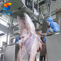 Équipement automatique de traitement du bétail pour abattoir de bovins, couteau de boucherie