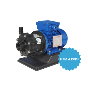 Pompe centrifughe mag drive di alta qualità ht4 PVDF con motore 0,12kw IEC 56 B 2P in plastica per la movimentazione degli acidi pompa dell'acqua - Product Image 2