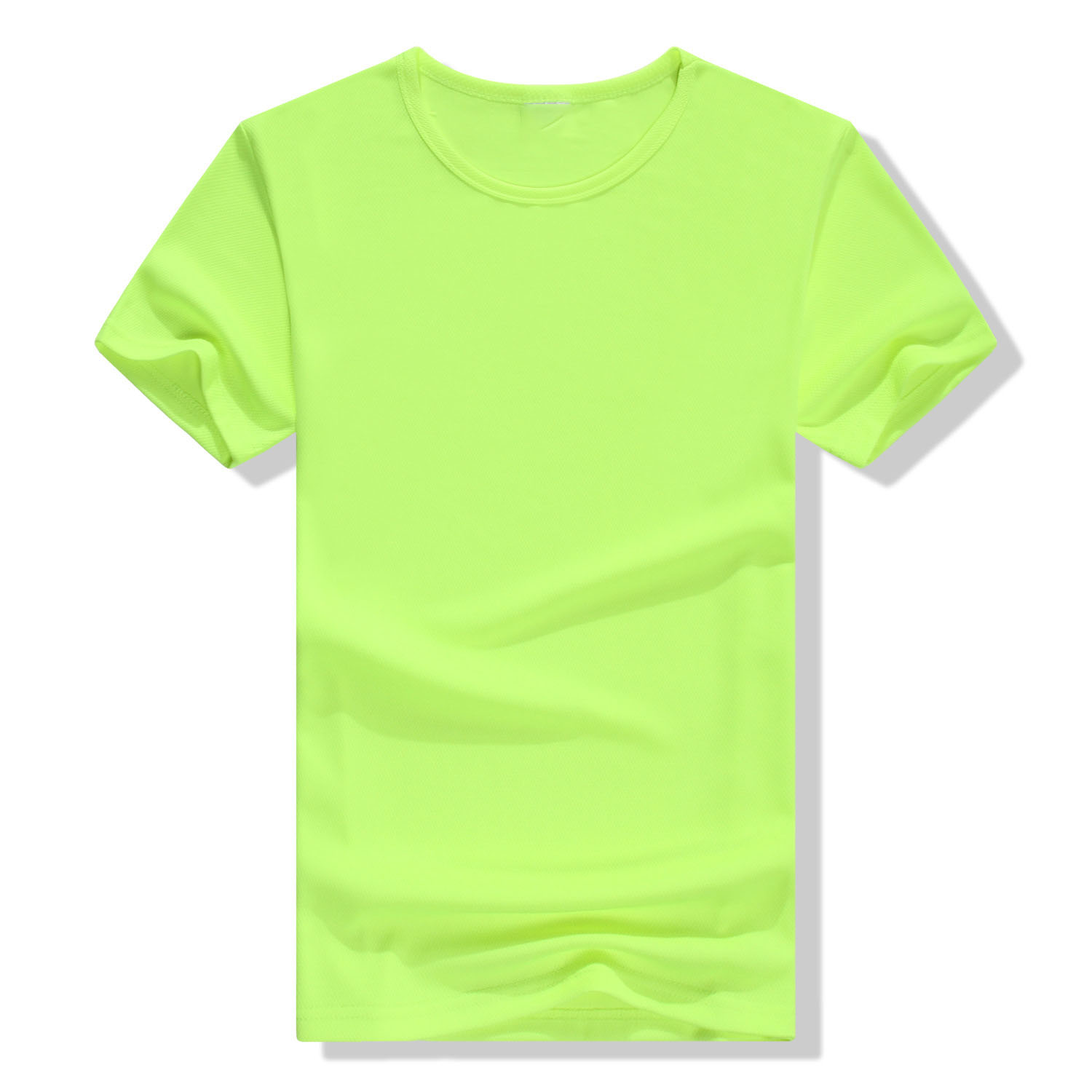 Round neck fluorescent green 175