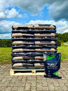 Granulés de bois Lets Pellet 15 kg, certification En Plus A1, faible teneur en cendres, combustible de chauffage - Product Image 4