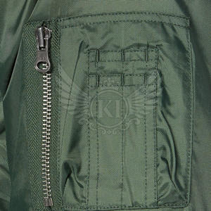 แจ็กเก็ตซาตินสำหรับผู้ชายแจ็กเก็ตซาติน2024สำหรับทีมกีฬาเบสบอลผ้าซาติน - Product Image 5