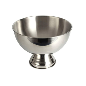 Cubo de hielo de lujo hecho a mano para vino y bebidas, enfriador grande de metal y madera para bares, cubos de vino hechos a mano - Product Image 2