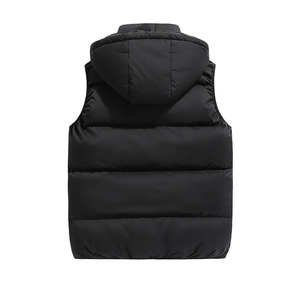 Automne et hiver hommes coupe-vent sans manches gilet 3D imprimé crâne impression rue mode veste sport décontracté chaud veste - Product Image 4
