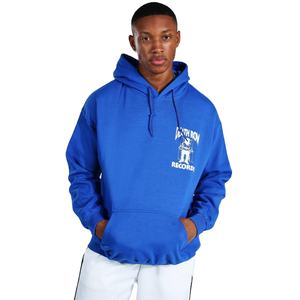 Pull à capuche de luxe pour hommes en coton épais avec impression bouffante en gros avec col à capuche en polaire solide de coupe surdimensionnée pour l'hiver - Product Image 1