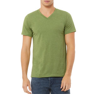 Color sólido liso cuello redondo pesado algodón 220 GSM OEM diseño personalizado impreso Casual camisetas de gran tamaño para hombres de Bangladesh - Product Image 1