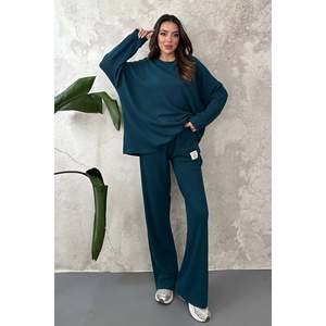 กางเกงขายาว Petrol Salas Sweat Ve - สีน้ำมัน - Product Image 1