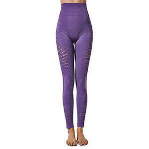 Nouveau design de leggings d'entraînement de gym leggings de fitness taille haute respirants pour femmes à vendre - Product Image 1