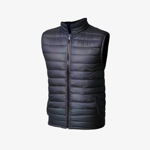 Wholesale Stand Collar Lightweight Zip Puffer Vests Polyester Men's <b>Quilted</b> Vest & <b>Waistcoats</b> Men Puffer Sleeveless Jacket - Product Image 1