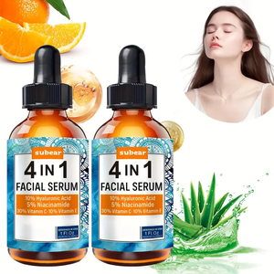 Suero Facial Coreano 4 en 1 con Vitamina C, Ácido Hialurónico, Corrector de Manchas Oscuras y Acné, Cosmético Aclarante para Uso Doméstico - Product Image 2