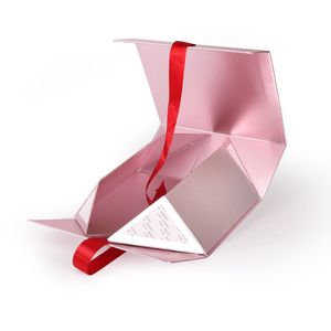 กล่องของขวัญพับได้ฝาปิดแม่เหล็กกล่องโชว์แผ่นฟอยล์ยูวีดีไซน์ใหม่สั่งทำได้ - Product Image 3