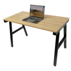 Aconcept HBAC034 120x60cm <b>Computer</b> <b>Desk</b> with Melamine Coated Plywood and Iron Legs - Product Image 1