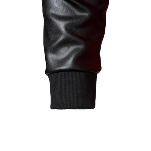 Veste universitaire unisexe de qualité supérieure, élégante, style hip-hop, réversible, écologique, manches en laine d'hiver, confortable, respirante, devant - Product Image 6