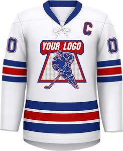 Services OEM Vente en gros 2025 Maillots de sport de haute qualité pour hommes pour athlètes Vêtements de sport de qualité supérieure Maillot de hockey sur glace - Product Image 4