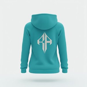 Sudadera con Capucha Informal de Alta Calidad para Mujer, 100% Algodón, Felpa, 300g, Secado Rápido, Transpirable, para Invierno - Product Image 3