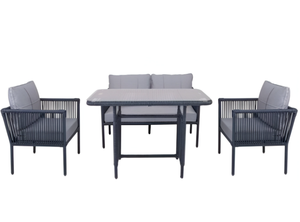 Conjunto de Muebles de Jardín de Ratán de 2 Piezas, Moderno y de Lujo, Fabricado en Turquía, de Alta Calidad, Portátil y Ecológico - Product Image 2