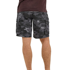 Confort côté hommes Cargo pantalon Camouflage Jorts extérieur Streetwear chasse pantalon motif toile Camo hommes Cargo Shorts - Product Image 3