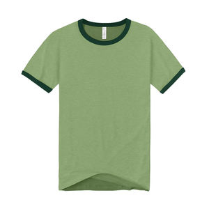 3055c T-shirt de sonnerie à manches courtes en jersey Bella et toile pour hommes T-shirt de sonnerie en coton pour hommes - Product Image 1