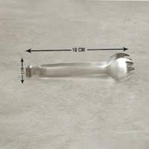 Pinzas de hielo largas y elegantes de acero inoxidable para bares, hoteles y salones, ideales para camareros profesionales, uso diario - Product Image 5