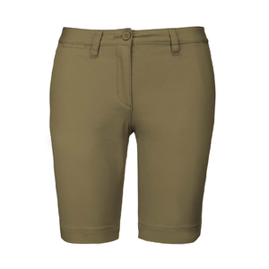 Shorts Bermuda pour femmes tendance et décontractés, best-seller, en élasthanne/coton, anti-froissement, séchage rapide, respirant, couleur unie pour l'été - Product Image 2